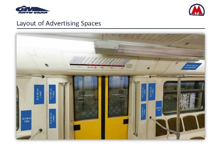 Layout of Advertising Spaces 
