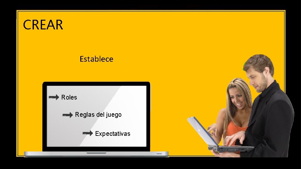 CREAR Establece Roles Reglas del juego Expectativas 