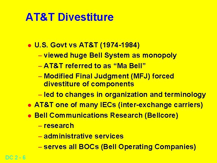 DATACOMM John Abbott College JPC Telephony M E