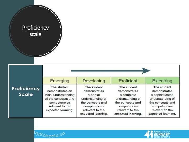 Proficiency scale 