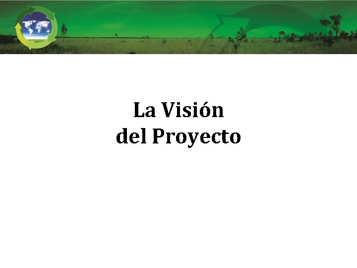 La Visión del Proyecto 