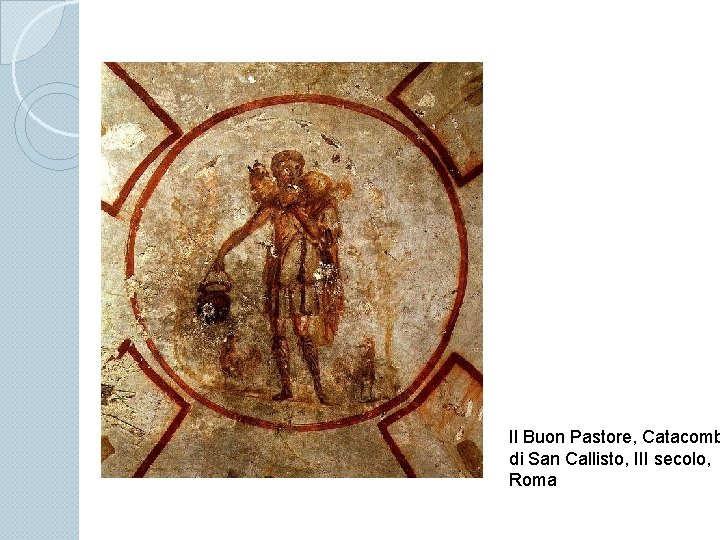 Il Buon Pastore, Catacomb di San Callisto, III secolo, Roma 