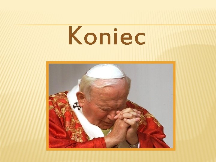 Koniec 