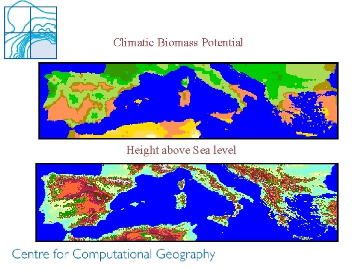 Climatic Biomass Potential Height above Sea level 