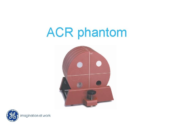 ACR phantom 