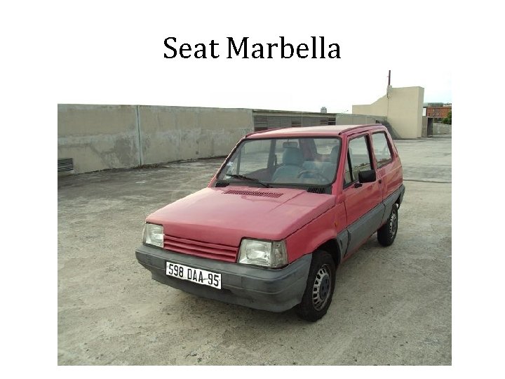 Seat Marbella 