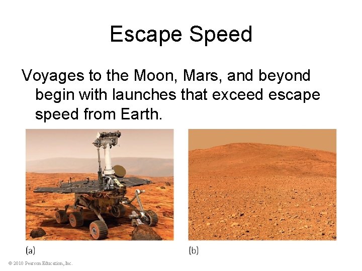 Escape Speed Voyages to the Moon, Mars, and beyond begin with launches that exceed