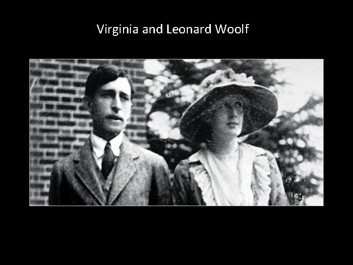Virginia and Leonard Woolf 