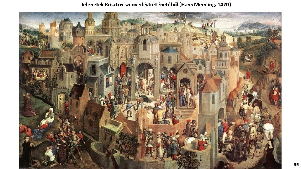 Jelenetek Krisztus szenvedéstörténetéből (Hans Memling, 1470) 35 