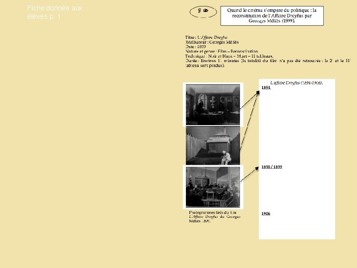 Fiche donnée aux élèves p. 1 