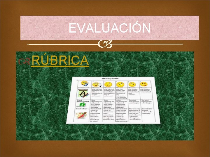 EVALUACIÓN RÚBRICA 