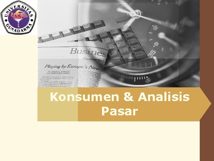 LOGO Konsumen & Analisis Pasar 