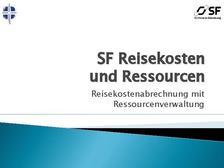 SF Reisekosten und Ressourcen Reisekostenabrechnung mit Ressourcenverwaltung 