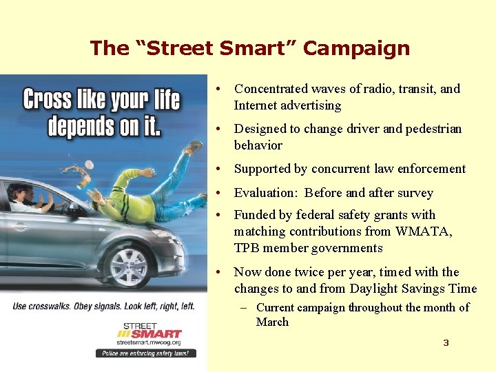 Street Smart Program Item 11 Street Smart Pedestrian and Bicycle Safety