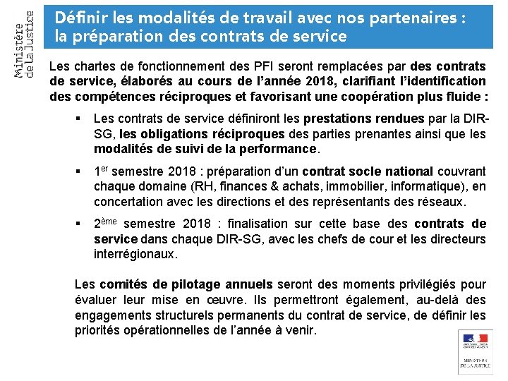 Définir les modalités de travail avec nos partenaires : la préparation des contrats de