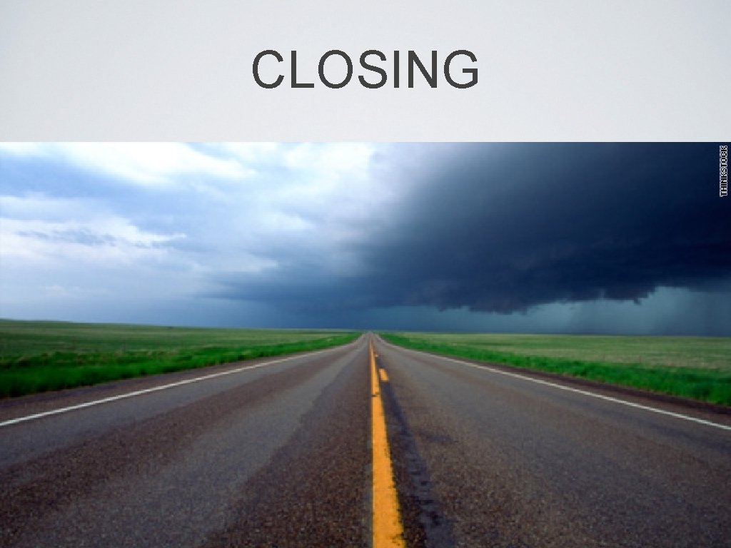 CLOSING 