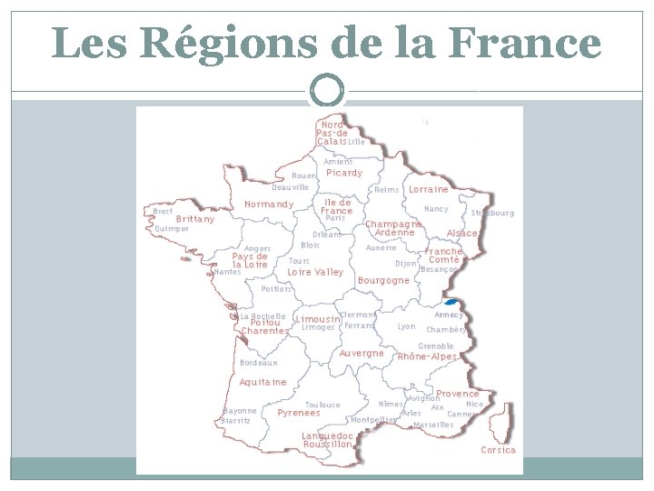 Les Régions de la France 