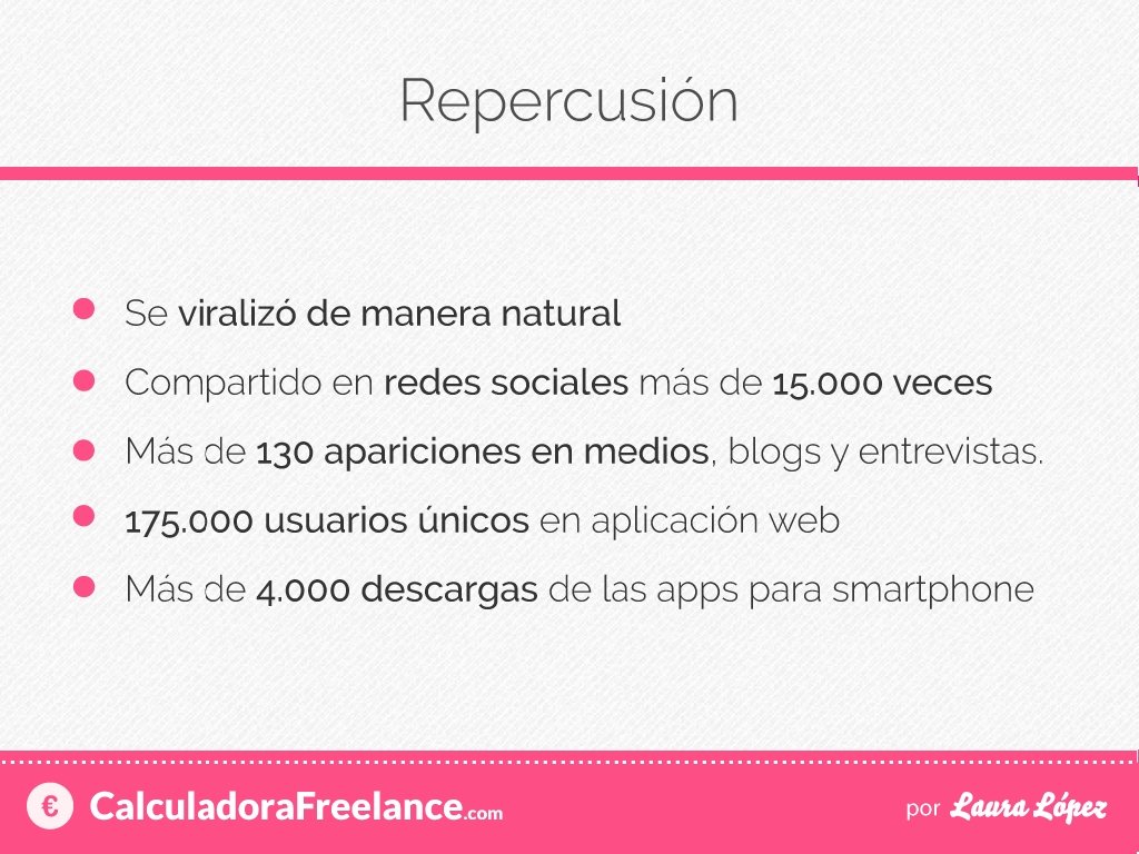 Repercusión • Se viralizó de manera natural desde la primera semana de vida •