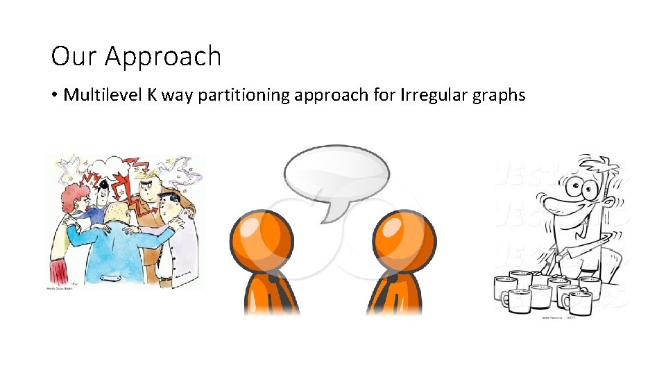 Our Approach • Multilevel K way partitioning approach for Irregular graphs 