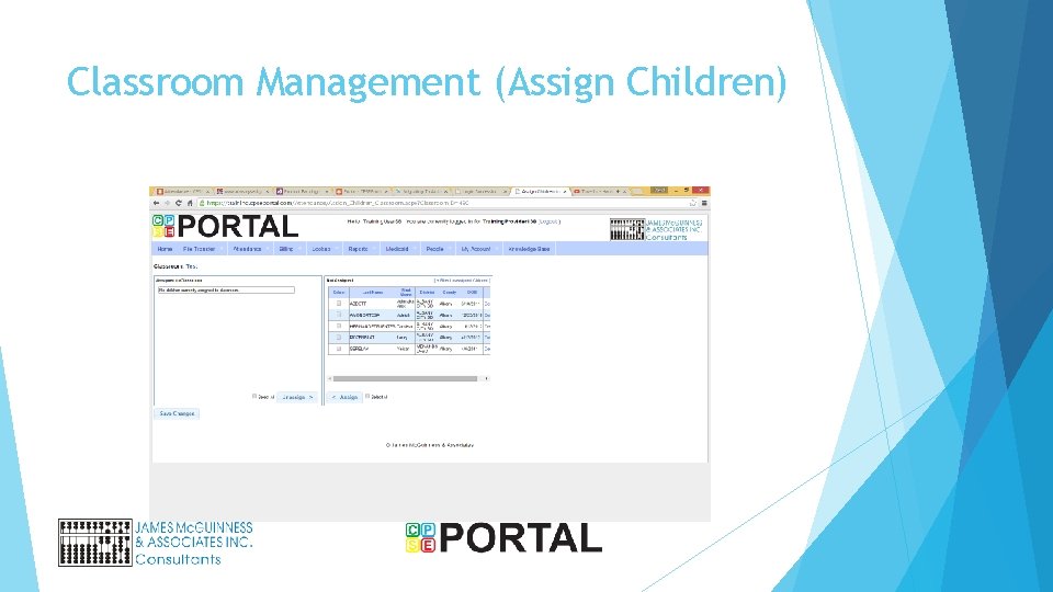 Classroom Management (Assign Children) 