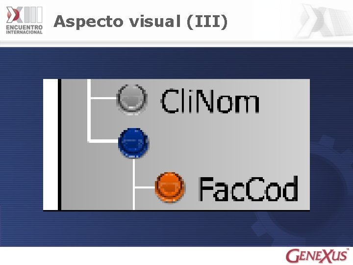 Aspecto visual (III) 