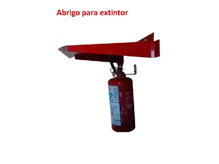 Abrigo para extintor 