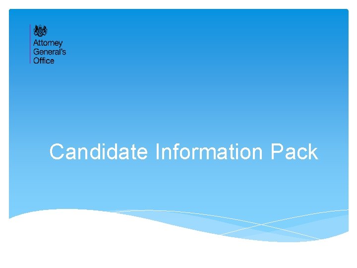 Candidate Information Pack 