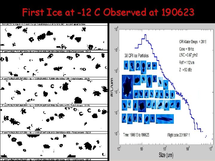 First Ice at -12 C Observed at 190623 