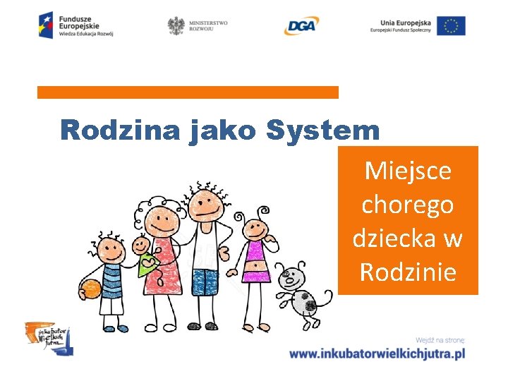 Rodzina jako System Miejsce chorego dziecka w Rodzinie 