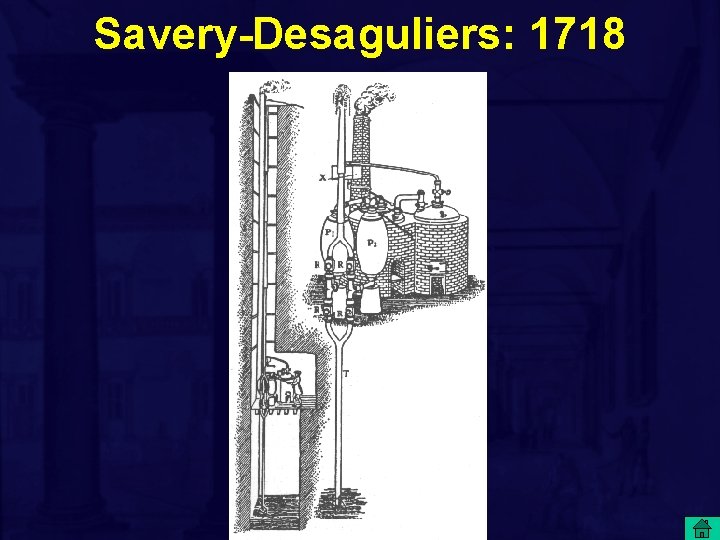 Savery-Desaguliers: 1718 