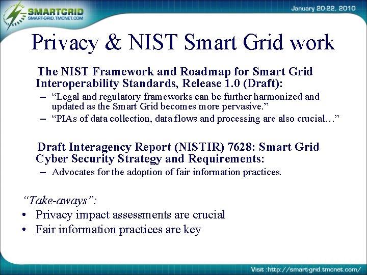 Smart Privacy for the Smart Grid Catherine Thompson