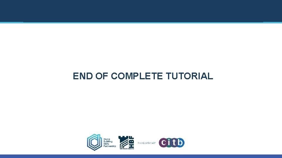 END OF COMPLETE TUTORIAL 