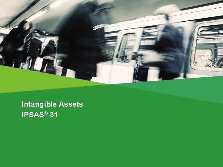 Intangible Assets IPSAS® 31 