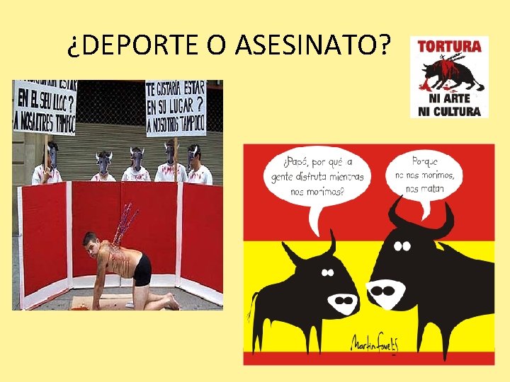 ¿DEPORTE O ASESINATO? 