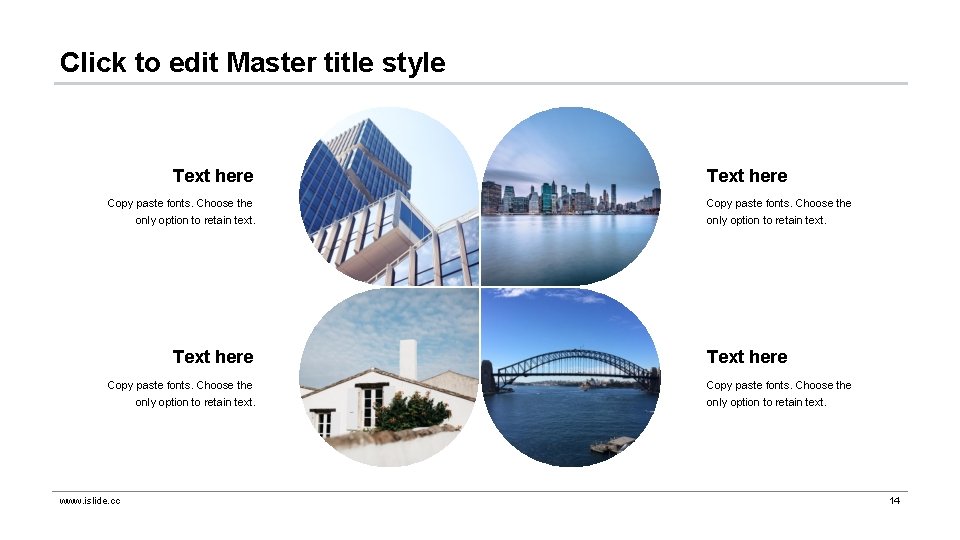 Click to edit Master title style Text here Copy paste fonts. Choose the only