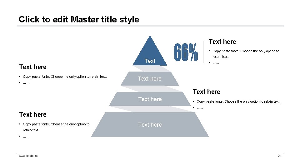 Click to edit Master title style Text here • Copy paste fonts. Choose the