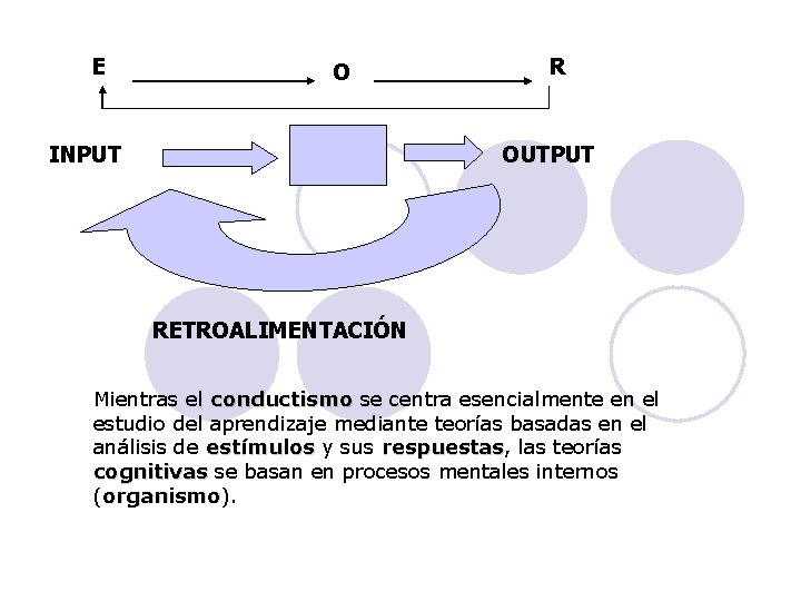 El aprendizaje El cognitivismo M Inmaculada Ramrez Salguero