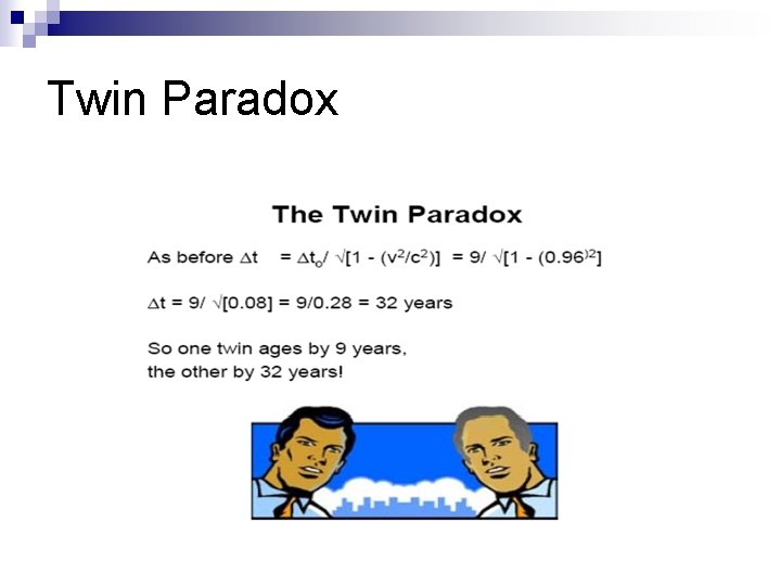 Twin Paradox 