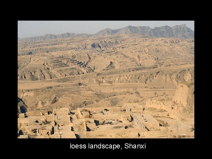 loess landscape, Shanxi 