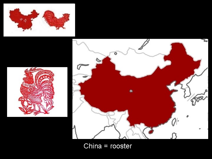 China = rooster 