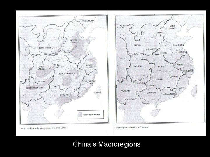 China’s Macroregions 