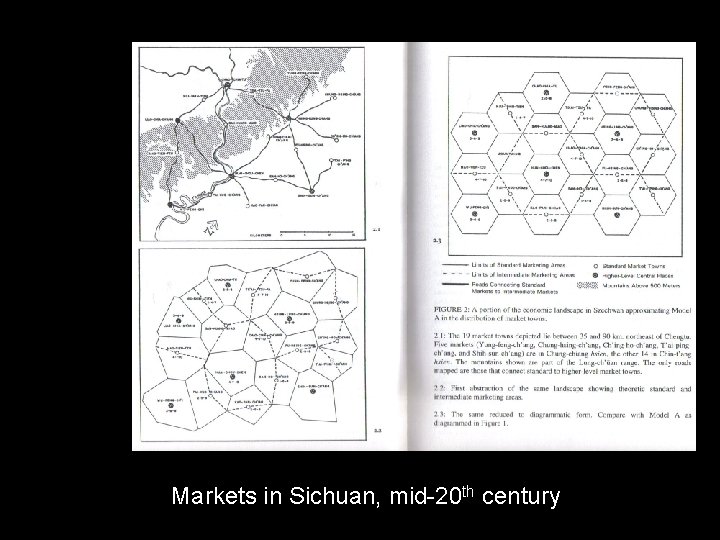 Markets in Sichuan, mid-20 th century 