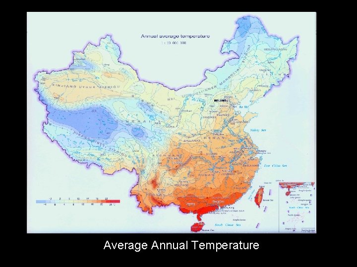 Average Annual Temperature 