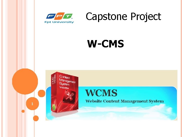 Capstone Project W-CMS ` 1 