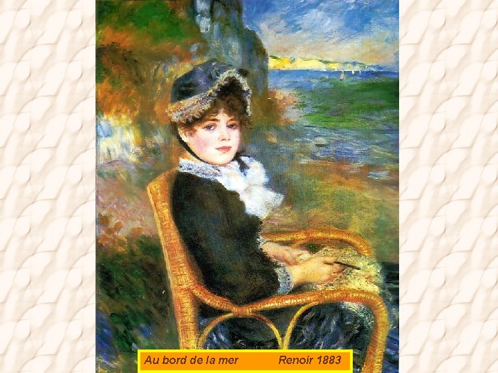 Au bord de la mer Renoir 1883 