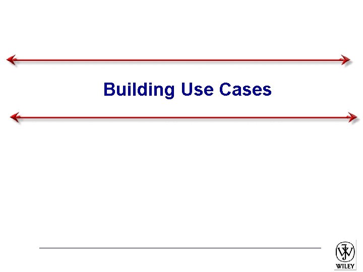 Building Use Cases 