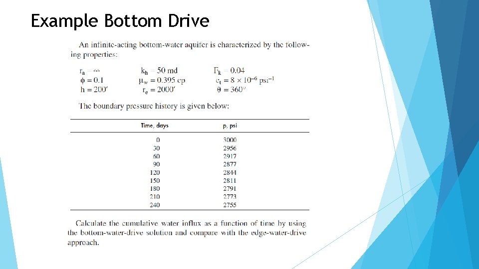 Example Bottom Drive 