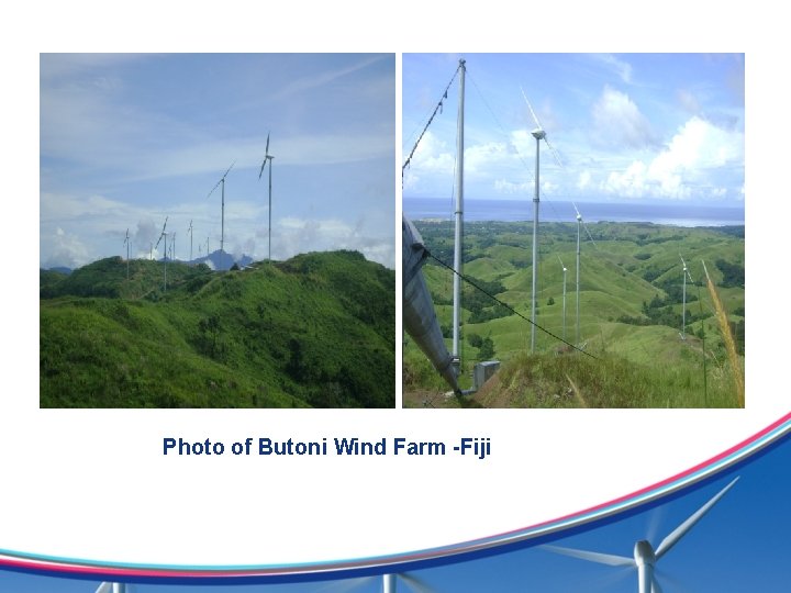 Photo of Butoni Wind Farm -Fiji 