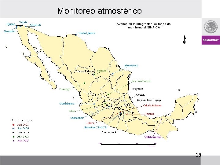 Monitoreo atmosférico 18 