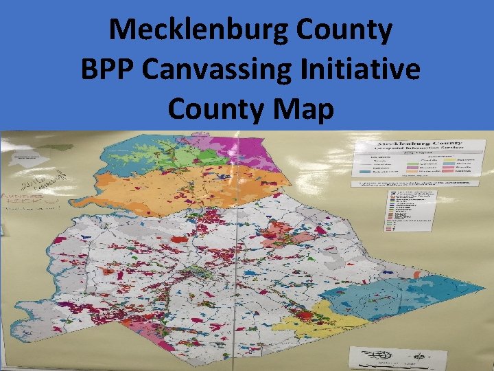 Mecklenburg County BPP Canvassing Initiative County Map 